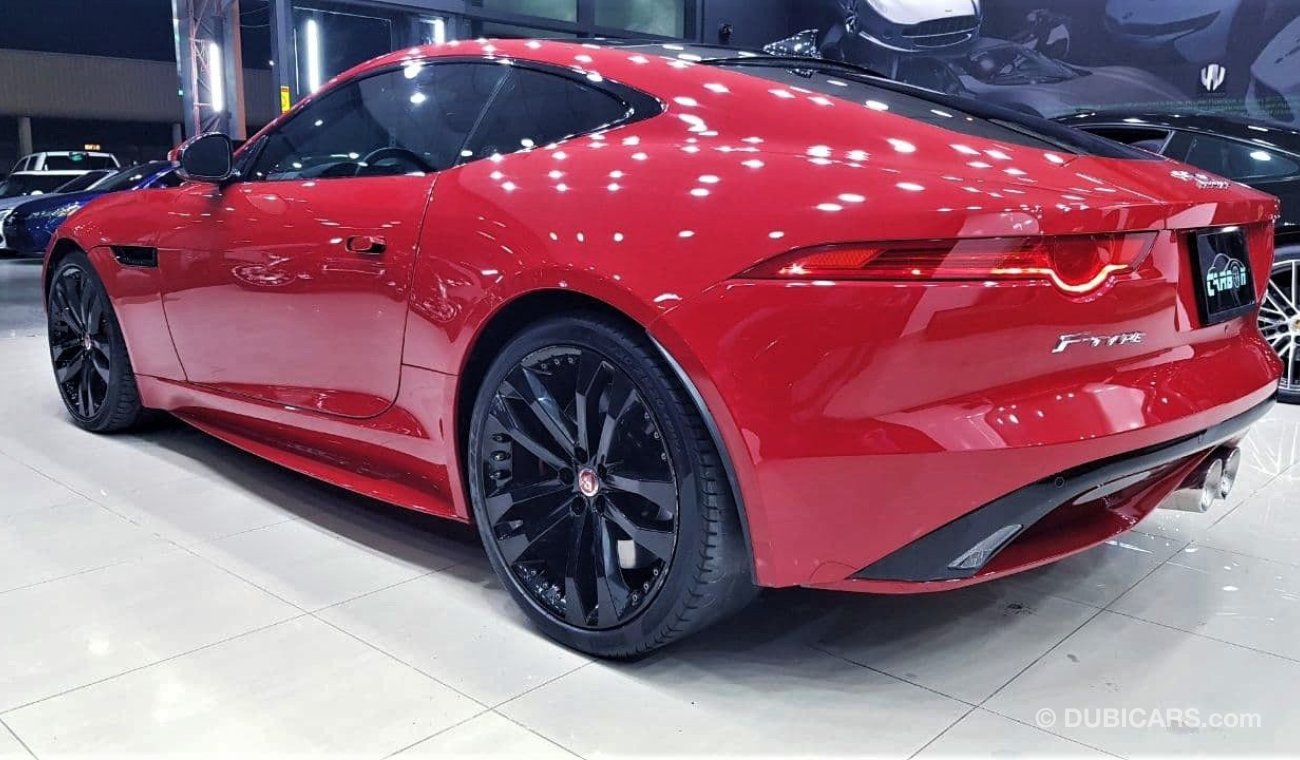 جاغوار F-Type JAGUAR F-TYPE S 2017 MODEL IN VERY GOOD CONDITION WITH A VERY LOW MILEAGE ONLY 29000 KM