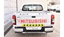 Mitsubishi L200 AED 910 PM 2.4L GL 2WD DC GCC DEALER WARRANTY