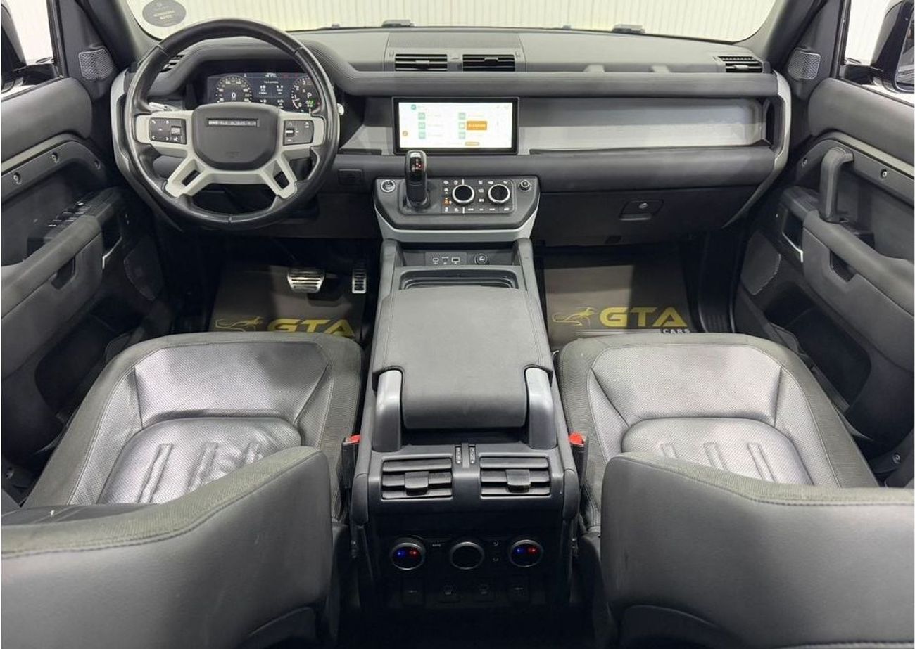 لاند روفر ديفندر 110 S P300 2.0L 2021 Land Rover Defender P300 S 110, Feb 2026 Land Rover Warranty, GCC