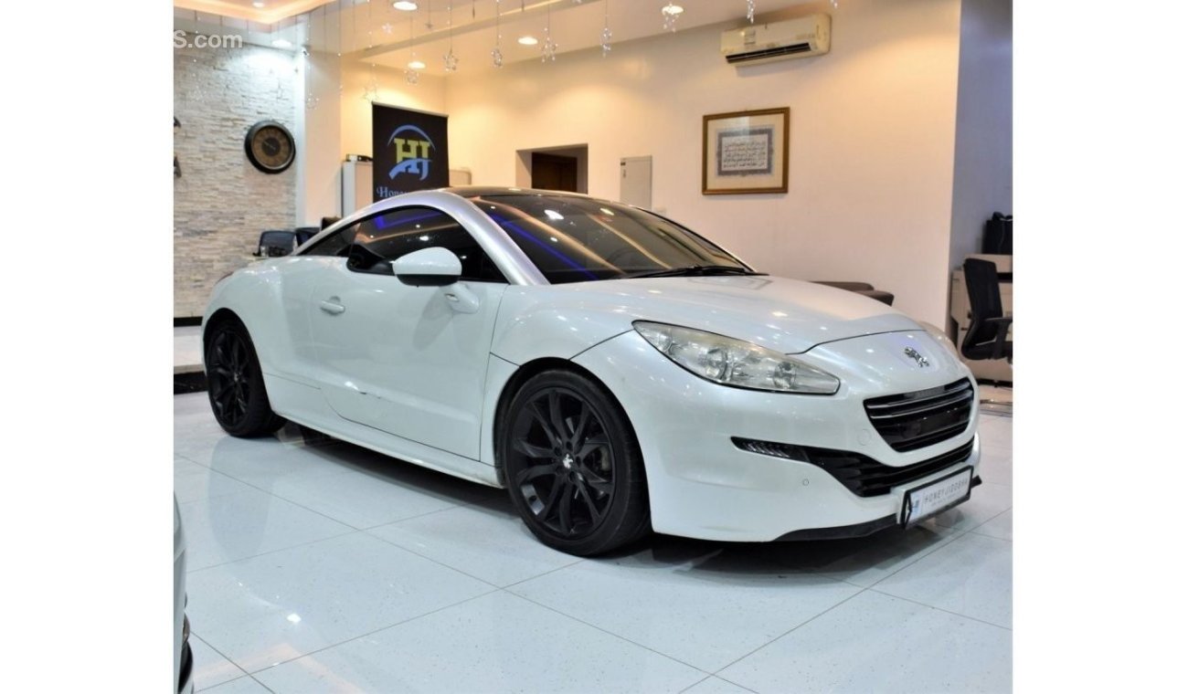 Peugeot RCZ EXCELLENT DEAL for our Peugeot RCZ TURBO 2014 Model!! in White Color! GCC Specs