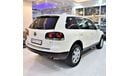 Volkswagen Touareg LOW MILEAGE! for our Volkswagen Touareg 2009 Model!! in White Color! GCC Specs