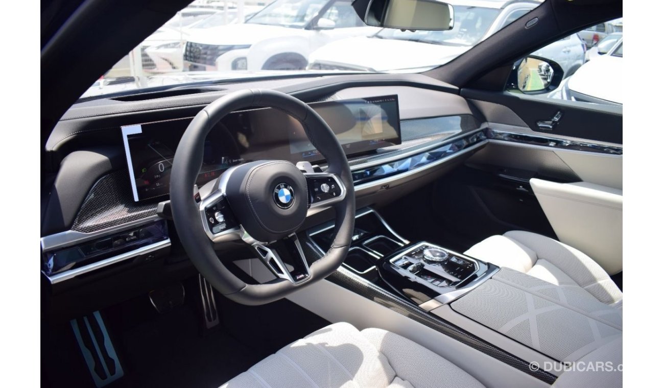 بي أم دبليو 740 2023 BMW 740i Turbo Turbocharged 3.0L Inline 6 Cylinder