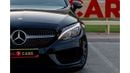 مرسيدس بنز C 300 Mercedes-Benz C300 AMG Pack 2017 GCC under Warranty with Flexible Down-Payment/ Flood Free.
