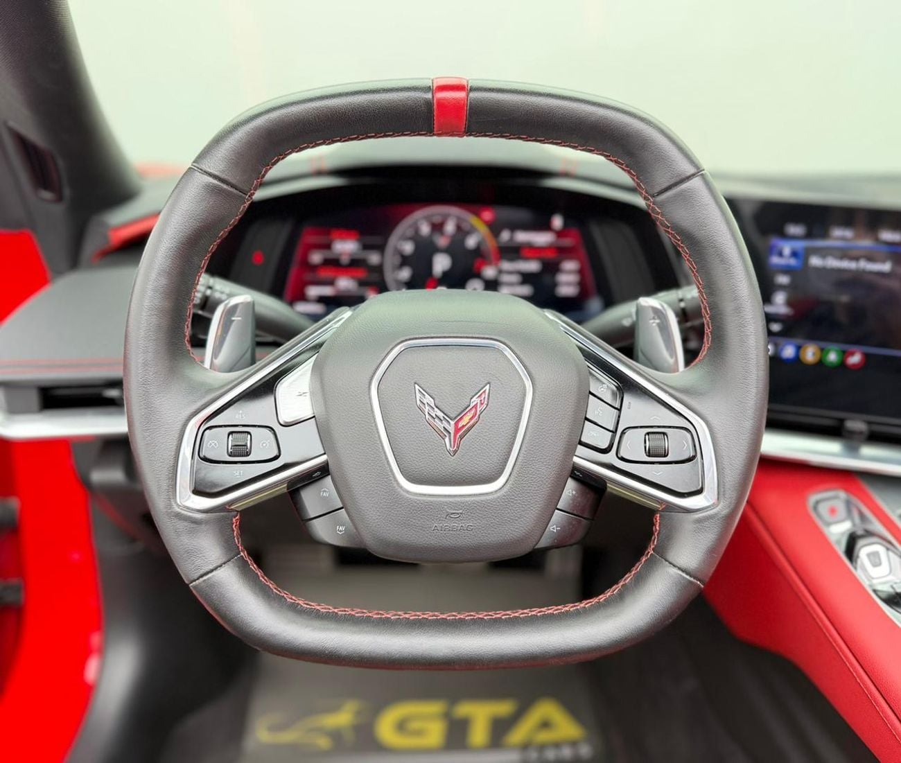 شيفروليه كورفت STINGRAY 3LT Z51 2023 Chevrolet Corvette Stingray 3LT, 1 Year Warranty, Full Chevrolet Service History, GCC