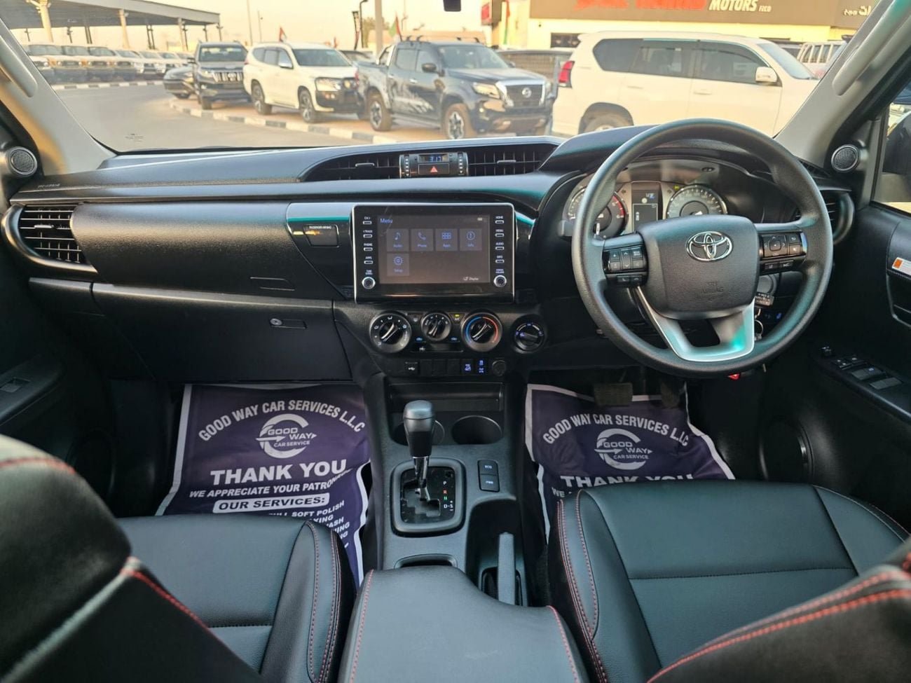 Toyota Hilux TOYOTA HILUX PICK UP SR5 GR SEATS 2024 WHITE 4WD AT DIESEL = RIGHT HAND