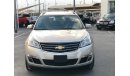 Chevrolet Transverse Chevorlet TRAVERSE MODEL 2015 GCC car prefect condition cruise control Bluetooth navigation sensors