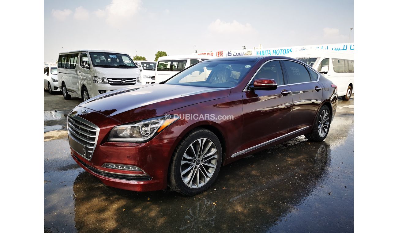 Hyundai Genesis 3.8L, 18' Alloy Rims, Push Start, Panoramic Roof, LED Fog Light, Driver Memory Seat, LOT-687