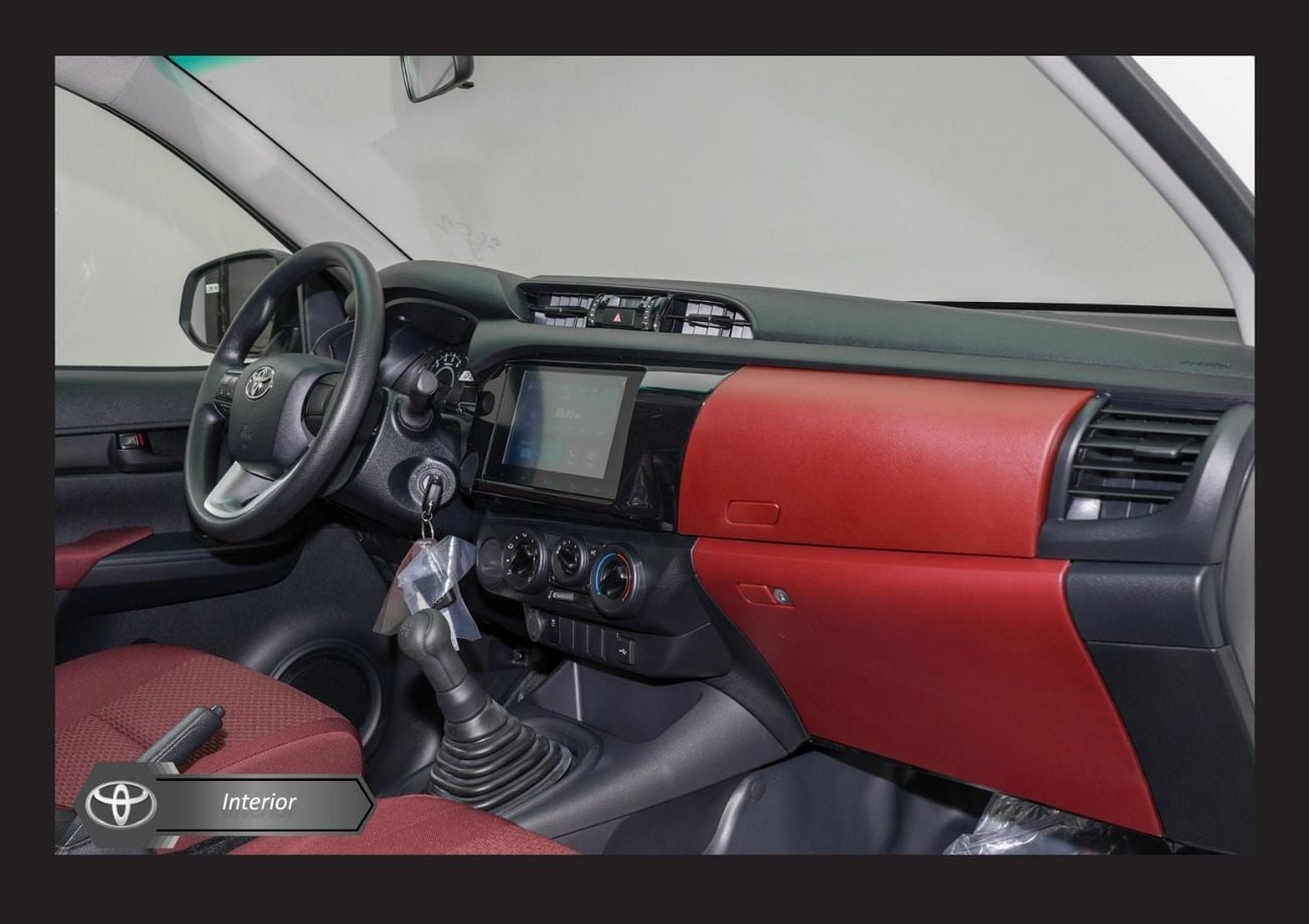 تويوتا هيلوكس GL #Sl TOYOTA HILUX 2.0L 4X2 S/C M/T PTR 2026 Export only