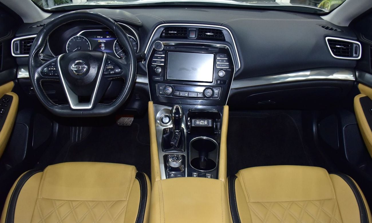 نيسان ماكسيما SV EXCELLENT DEAL for our Nissan Maxima SV ( 2021 Model ) in Silver Color American Specs