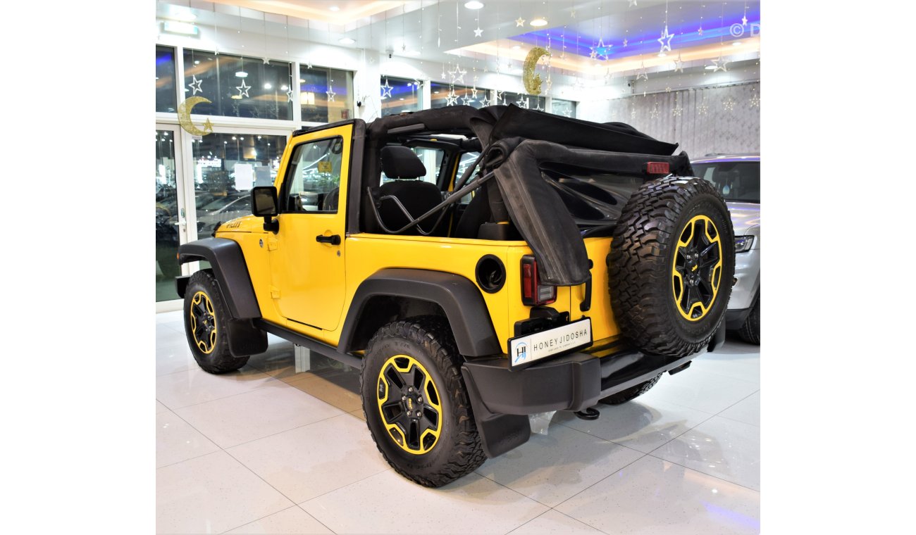 جيب رانجلر EXCELLENT DEAL for our Jeep Wrangler Willys Soft Top Convertible 2015 Model!! in Yellow Color! Ameri