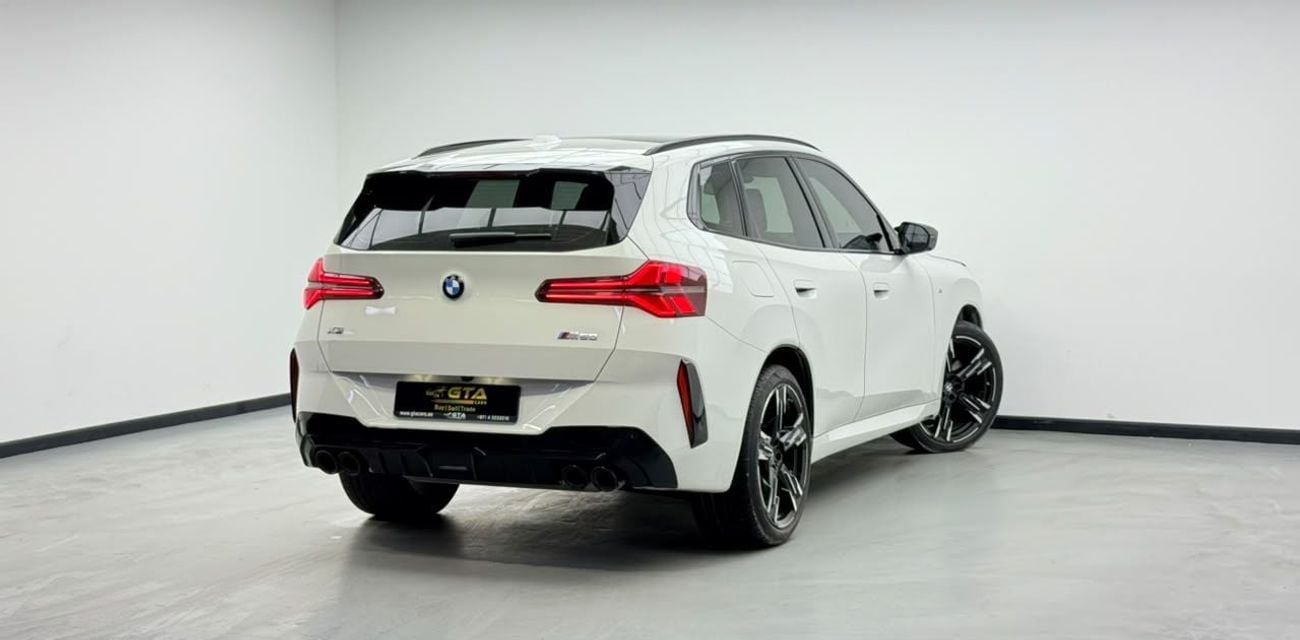 بي أم دبليو X3 M50 XDRIVE بي إم دبليو X3 M50 موديل 2025، ضمان بي إم دبليو + باقة خدمة 2030، سجل صيانة كامل لدى بي إم دبليو، عد