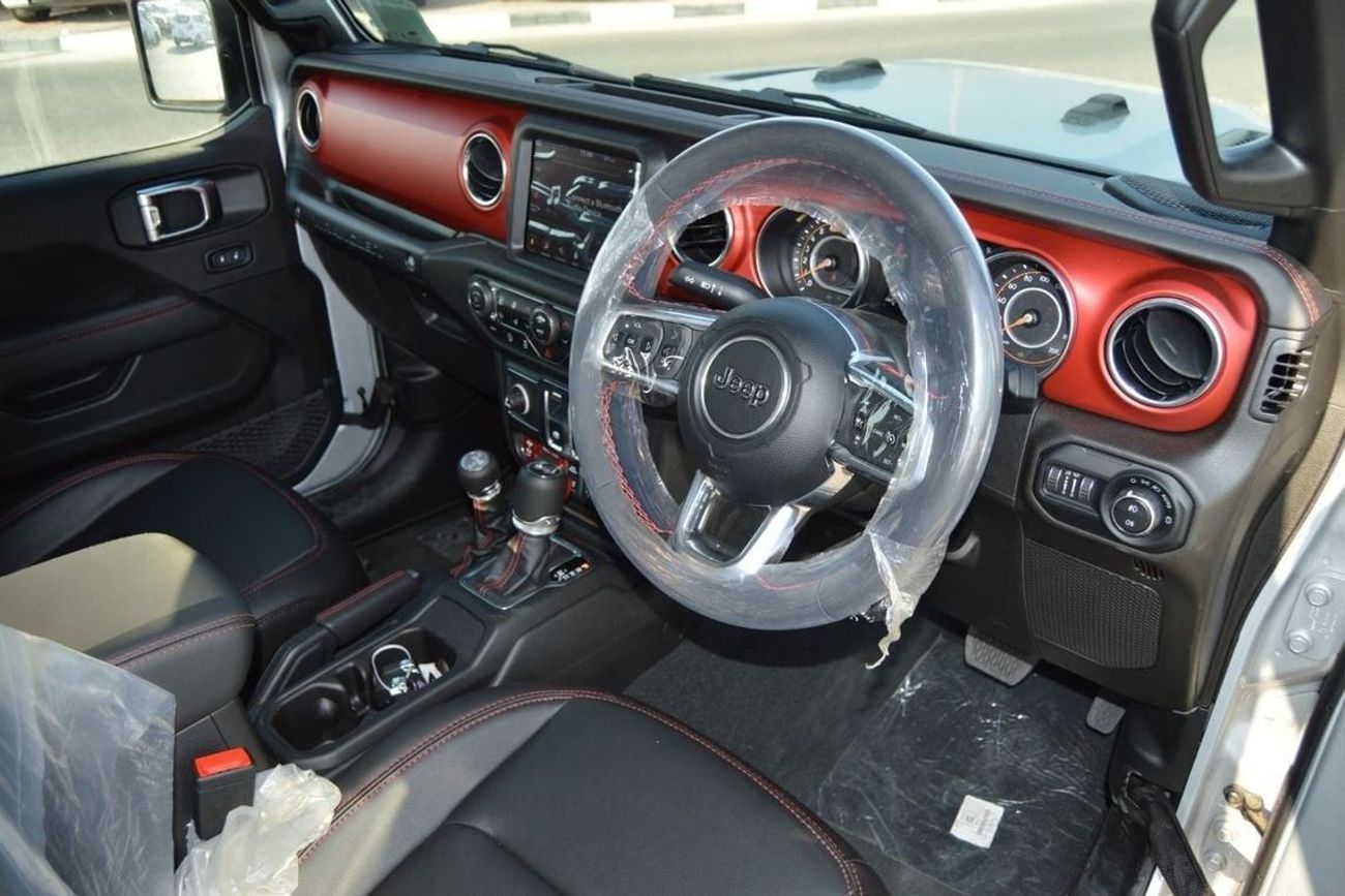 جيب رانجلر JEEP WRANGLER RUBICON 2WD - 3.6L PETROL - AUTOMATIC TRANSMISSION -  SILVER