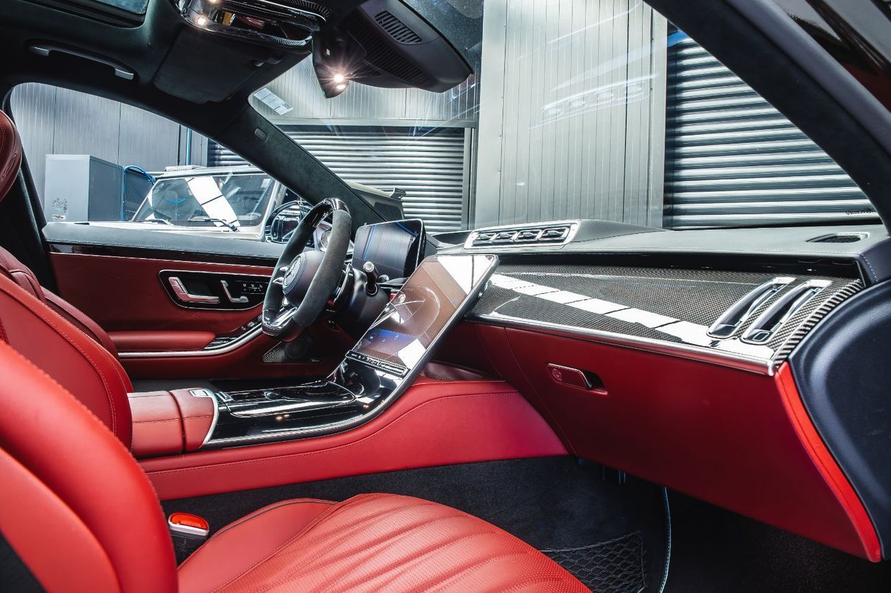 Mercedes-Benz S 63 AMG BRABUS B930 + Ceramic Brakes + Bur 4D + Carbon Interior