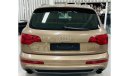 Audi Q7 TFSI quattro S-Line TFSI quattro S-Line GCC .. ORIGINAL PAINT .. perfect Condition . S line .