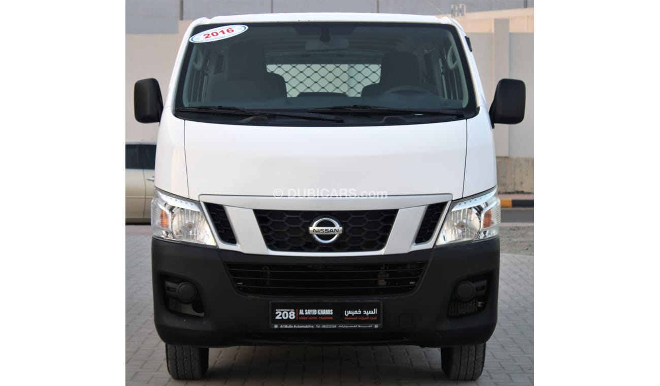 Nissan Urvan Nissan Urvan NV350 2016 GCC, in excellent condition, without accidents, very clean from inside and o