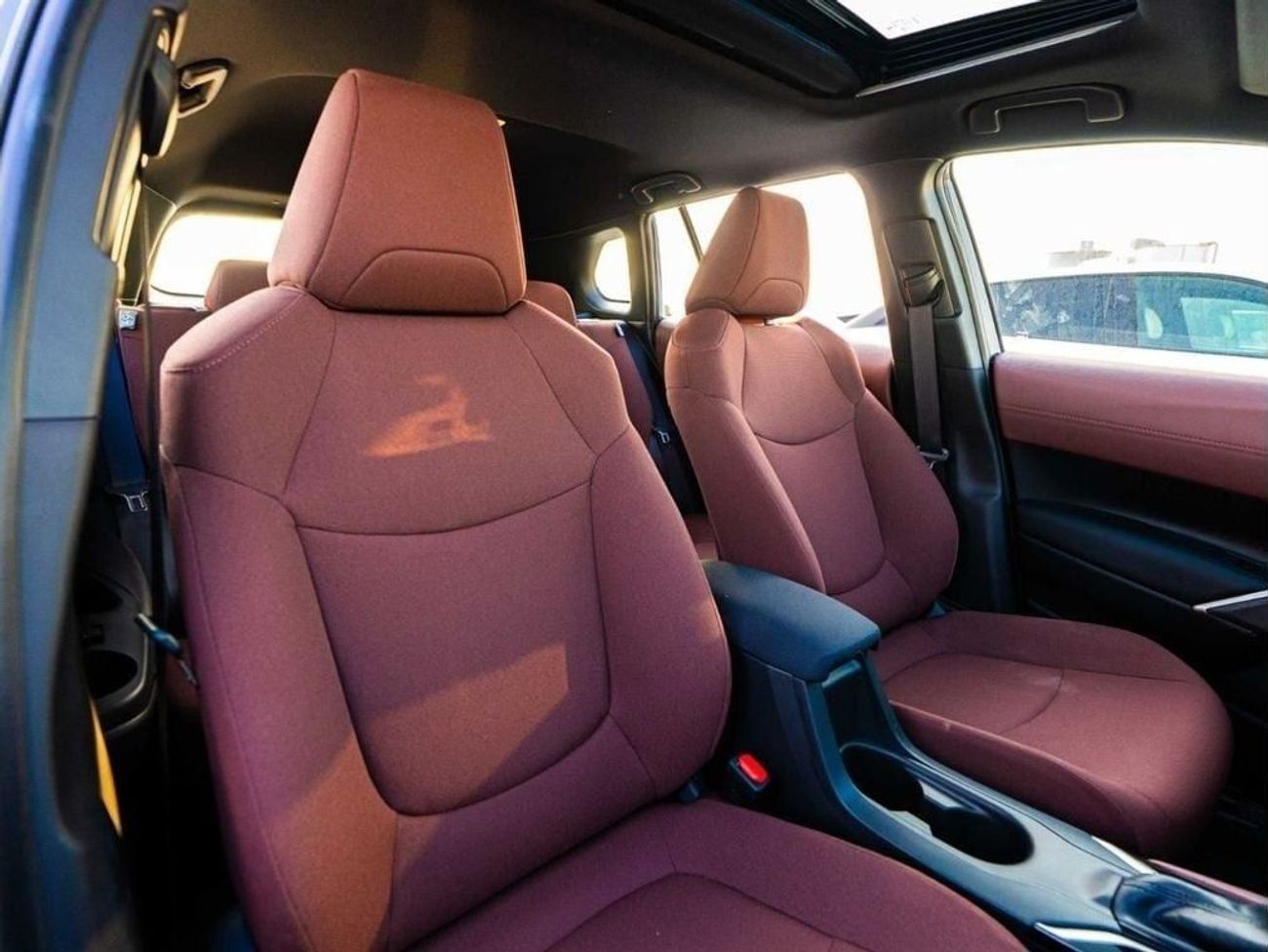 تويوتا كورولا كروس 2024 TOYOTA COROLLA CROSS 1.8 Hybrid MID - GREY METTALIC inside RED | Export Only