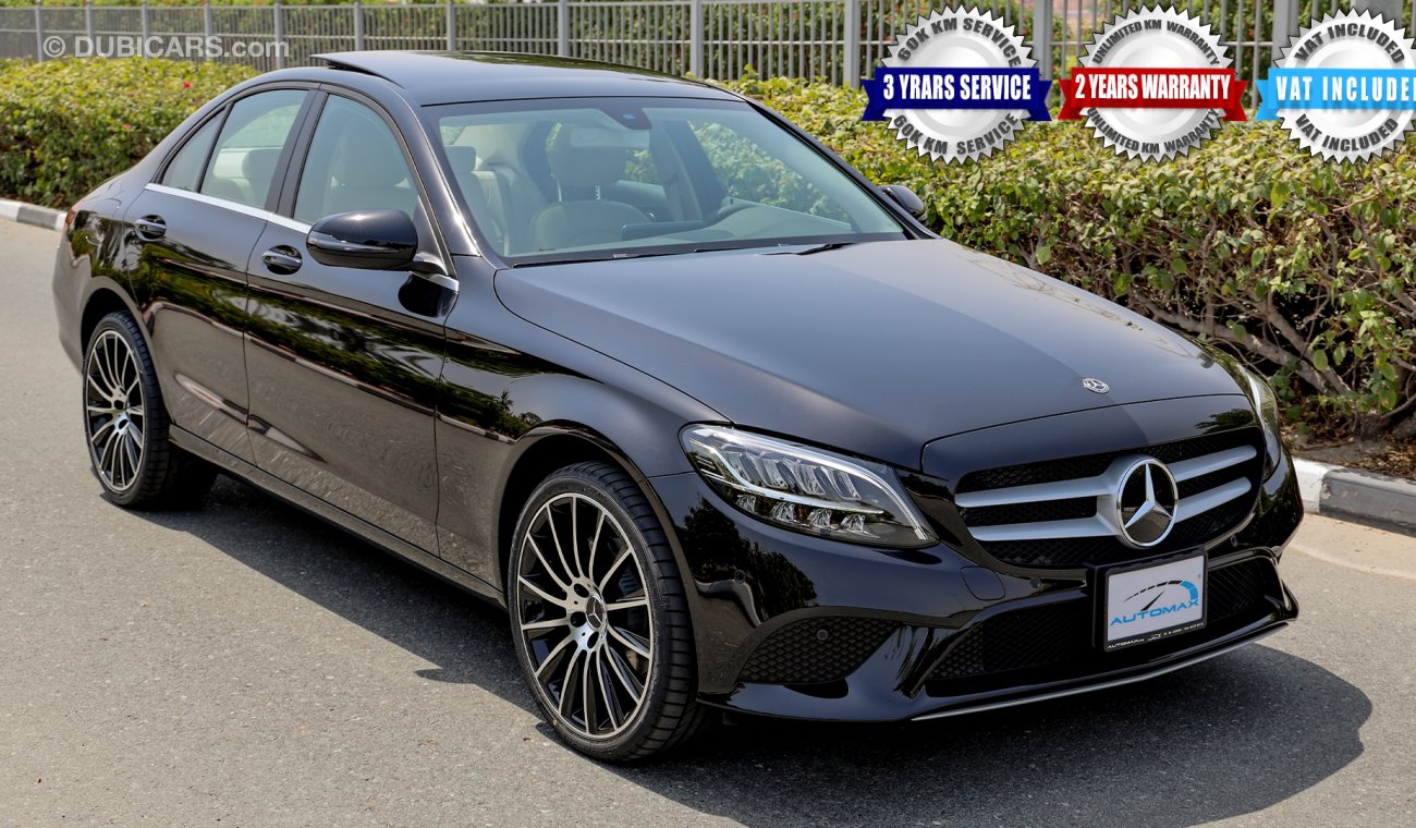 مرسيدس بنز C200 مرسيدس بنز ,C200   AMG ,2020مطابقة للمواصفات الخليجية 0 كم مع ضمان سنتان + 3 سنين صيانة