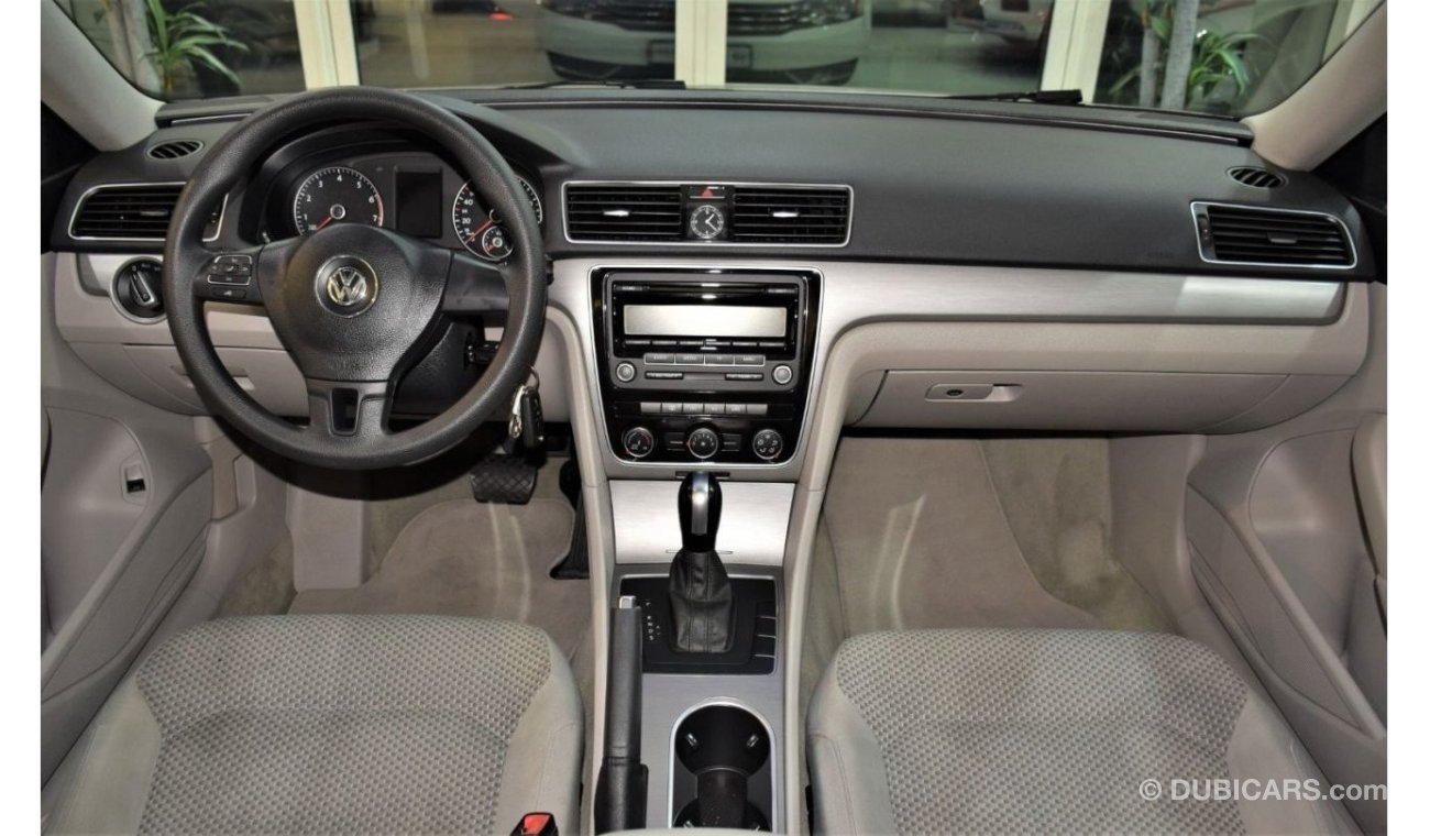 فولكس واجن باسات EXCELLENT DEAL for our Volkswagen Passat 2014 Model!! in White Color! GCC Specs