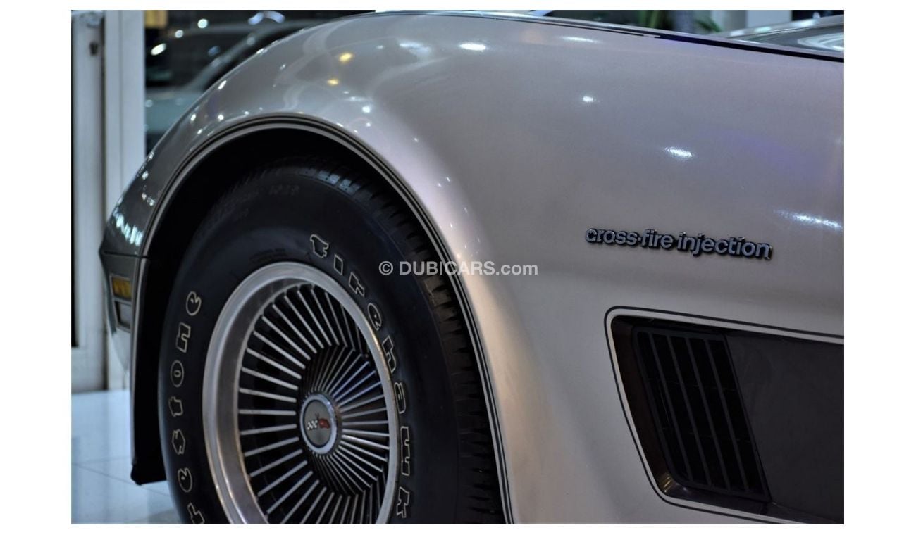 شيفروليه كورفت CLASSIC SPORTS CAR! Chevrolet Corvette C3 ( 1982 SPECIAL COLLECTOR EDITION ) ONLY 6,759 UNITS MADE!