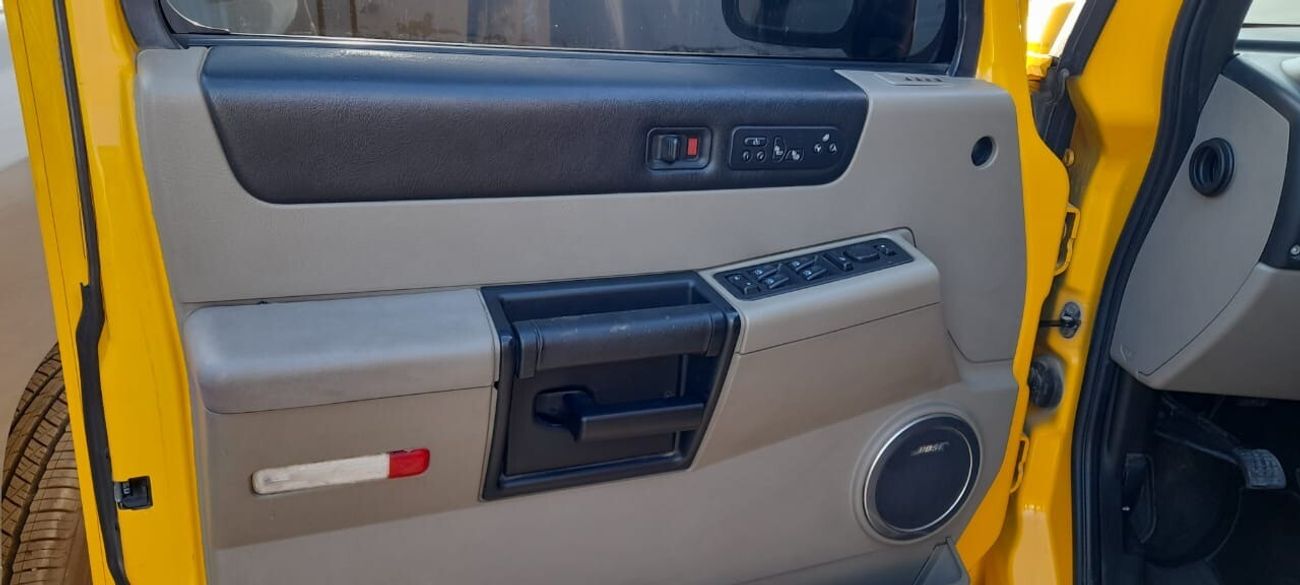هامر H2 HUMMER H2-2007-YELLOW COLOR 55000