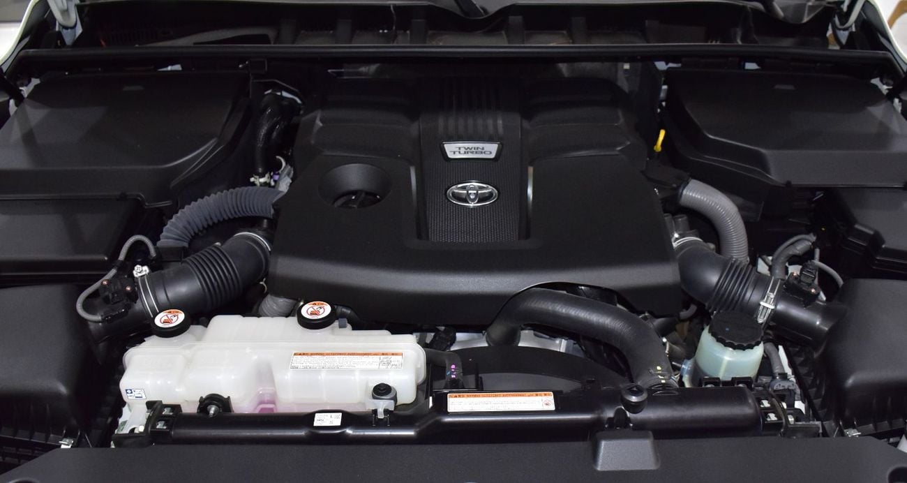 Toyota Land Cruiser EXCELLENT DEAL for our Toyota Land Cruiser GXR Twin Turbo 409 TT ( 2025 Model ) in White Color GCC S