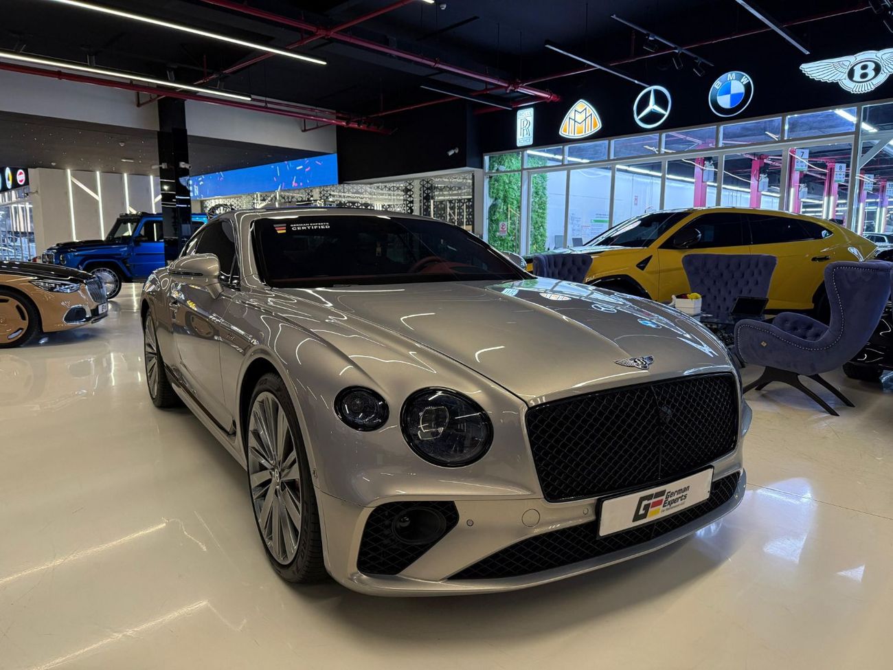 Bentley Continental GT 6.0L W12 (626 HP) 2022 Bentley GT Speed | GCC | 6.0L-W12 Engine | Fully Loaded/ Under Warranty