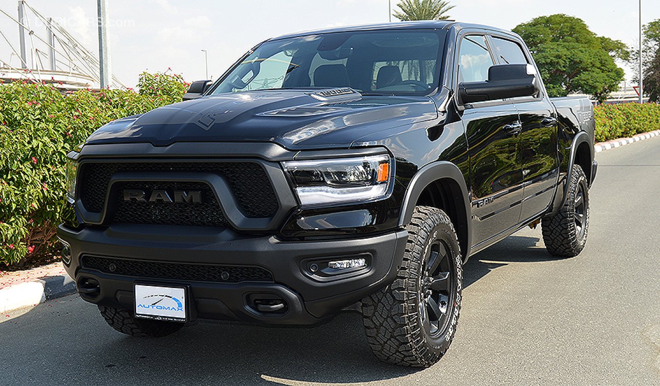 RAM 1500 2020 REBEL 4X4, 5.7L-V8 GCC, 0km with 3 Years or 100,000km Warranty