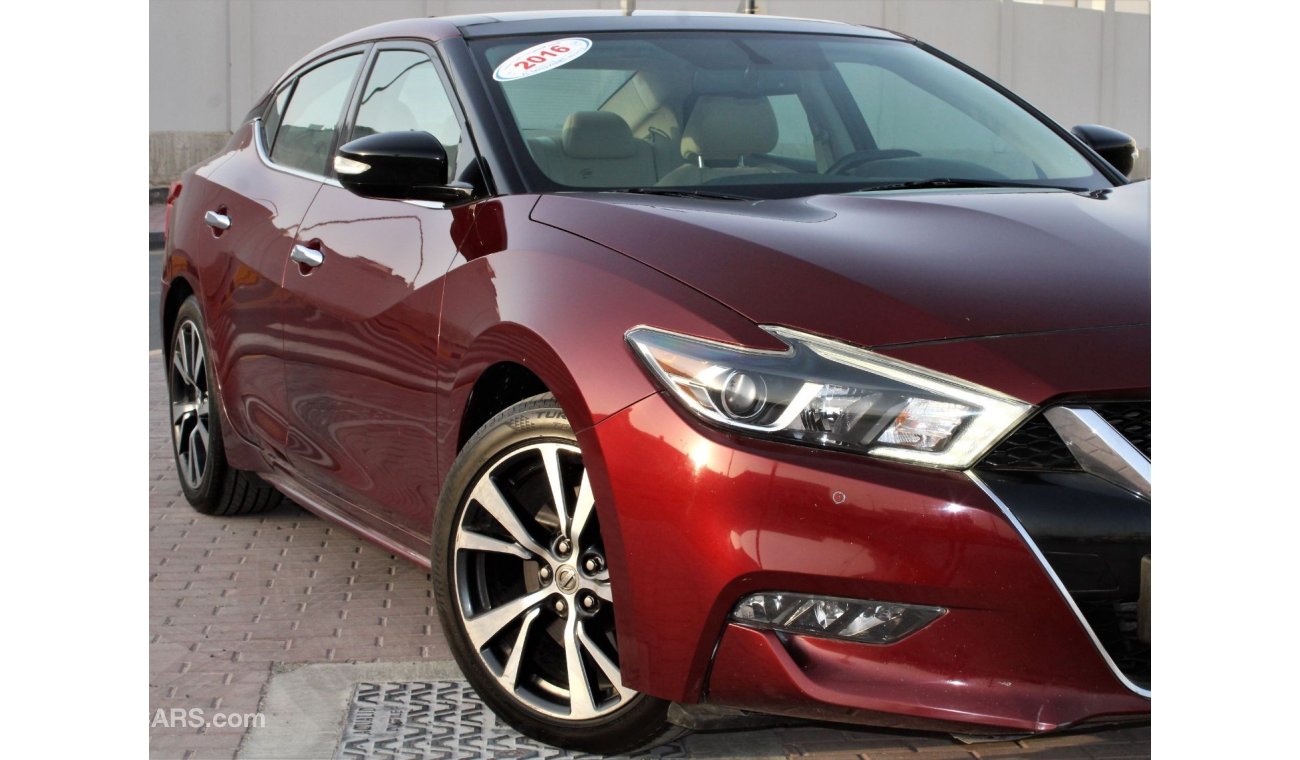 Nissan Maxima Nissan Maxima 2016 GCC No. 1 full option panorama agency condition without paint without accidents v