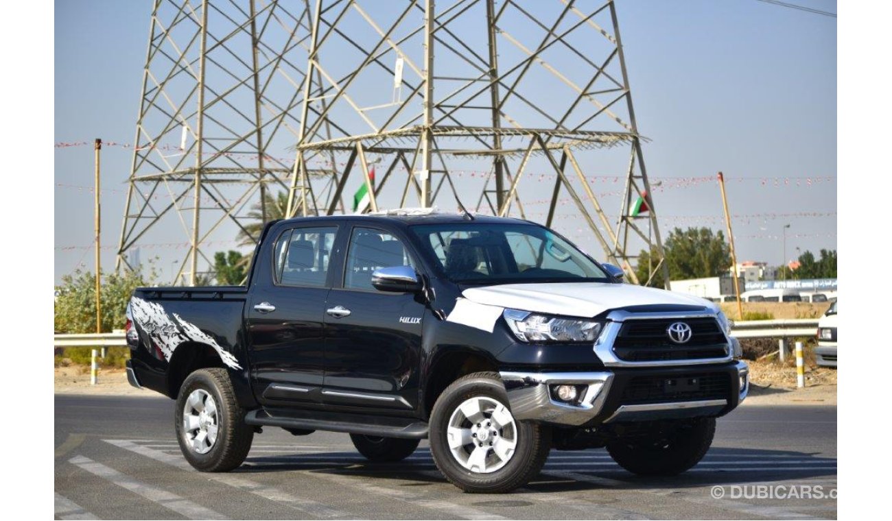 تويوتا هيلوكس 2022 MODEL TOYOTA HILUX DOUBLE CABIN PICKUP DLX 2.4L DIESEL AUTOMATIC TRANSMISSION