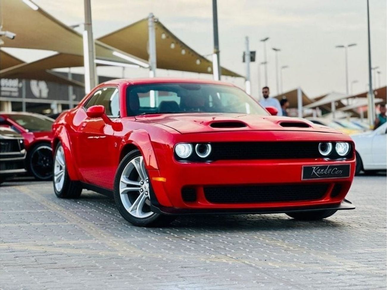 Dodge Challenger R/T | Monthly AED 1580/- | 0% DP | Custom Alcantara Seats | Touch Screen | Cruise Control | # 71435