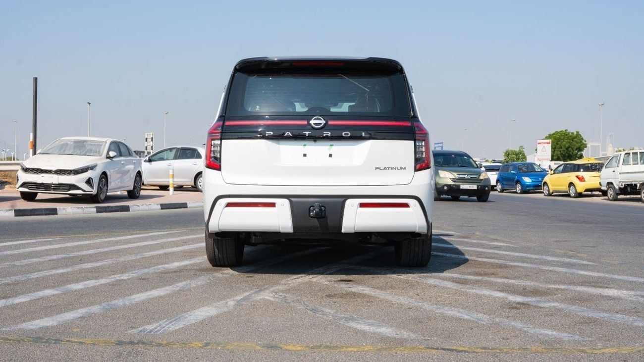 Nissan Patrol 2026 Nissan Patrol LE Platinum 3.5L AT Petrol (White-Red) (Export Only)