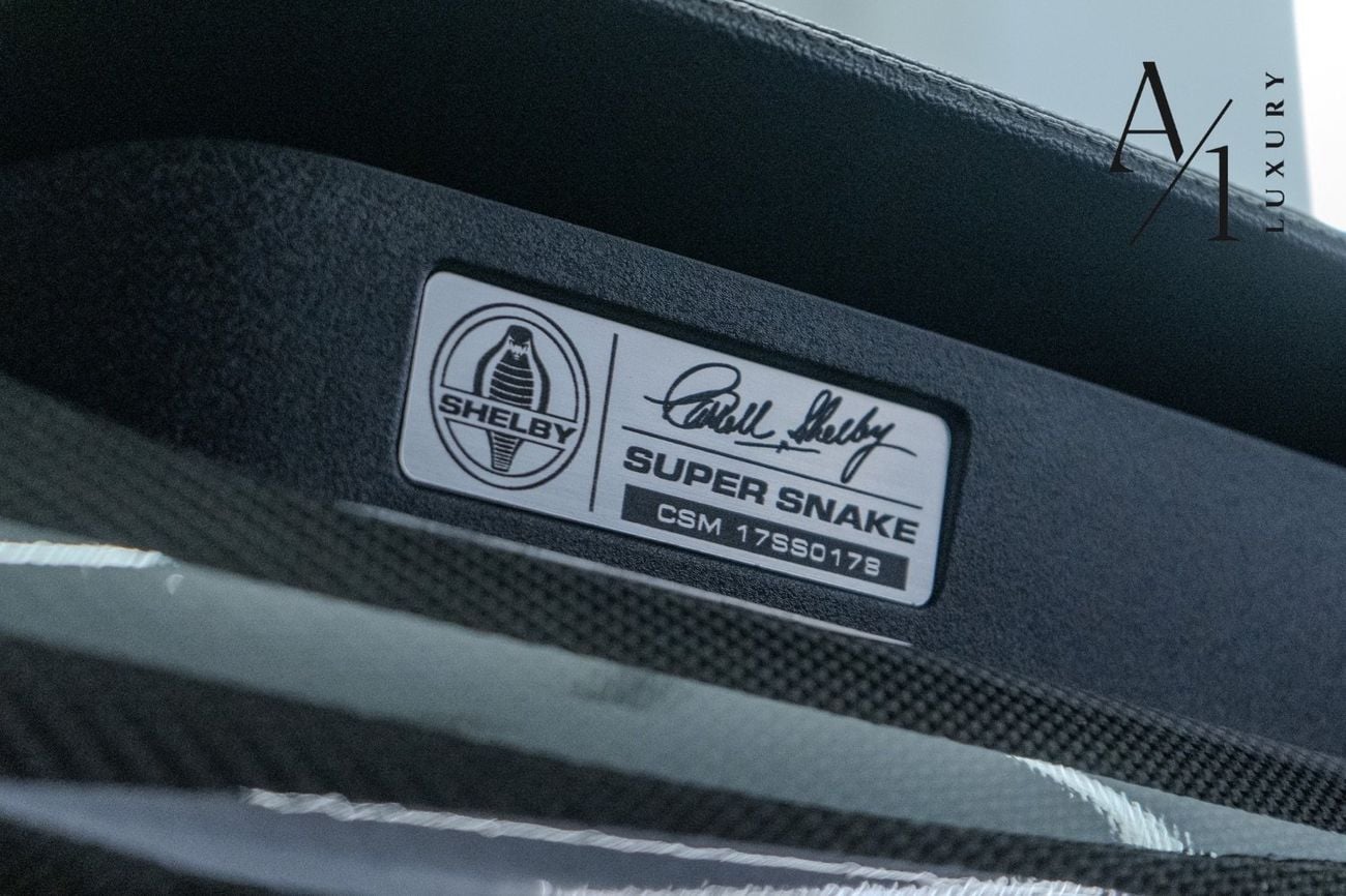 فورد موستانج GT SHELBY SUPER SNAKE GT SHELBY SUPER SNAKE