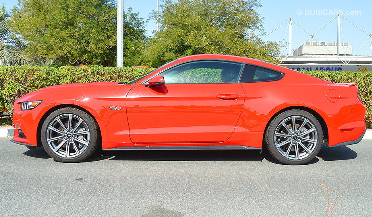 Ford Mustang GT Premium+, V8, 5.0L, GCC Specs with 3 years or 100km Warranty and 60K km Free Serice at Al Tayer