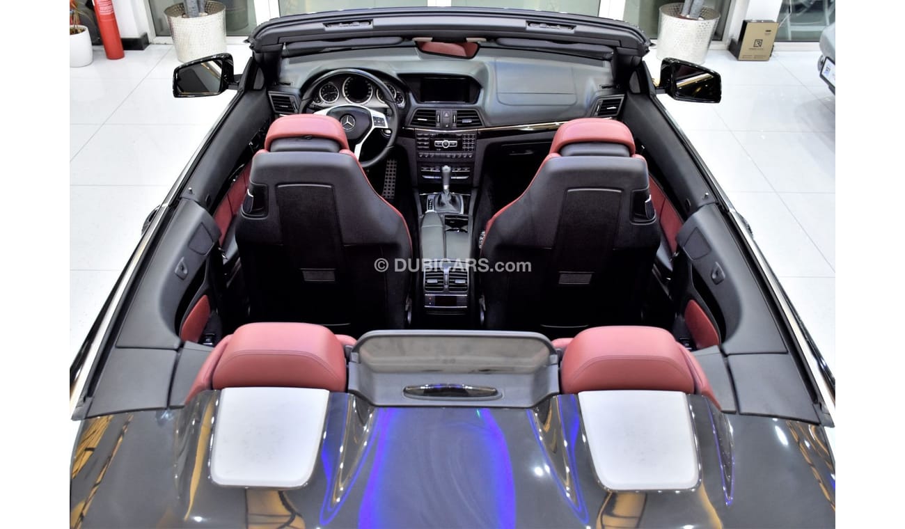 Mercedes Benz E350 EXCELLENT DEAL for our Mercedes Benz E350 CONVERTIBLE ( 2013 Model ) in Black Color GCC Specs