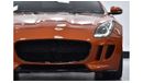 Jaguar F Type EXCELLENT DEAL for our Jaguar F-Type S V8 ( 2014 Model ) in Orange Color GCC Specs