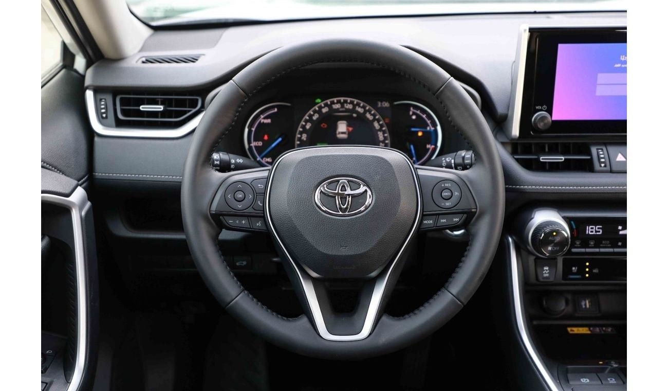 Toyota RAV4 2024 TOYOTA RAV4 HI 2.5 - PLATINUM WHITE PEARL inside BLACK