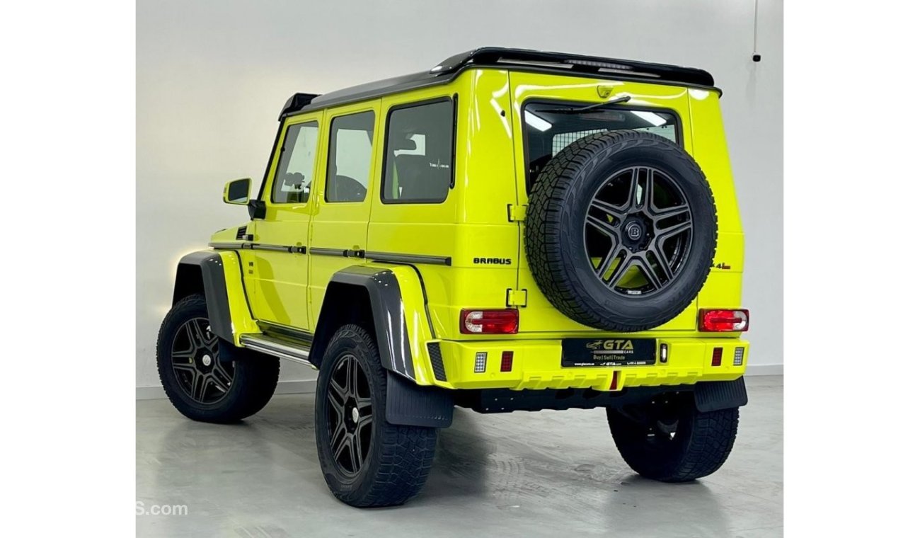 Mercedes-Benz G 500 4X4² 2016 Mercedes-Benz G-500 4x4 BRABUS, Service History, Low Kms, GCC