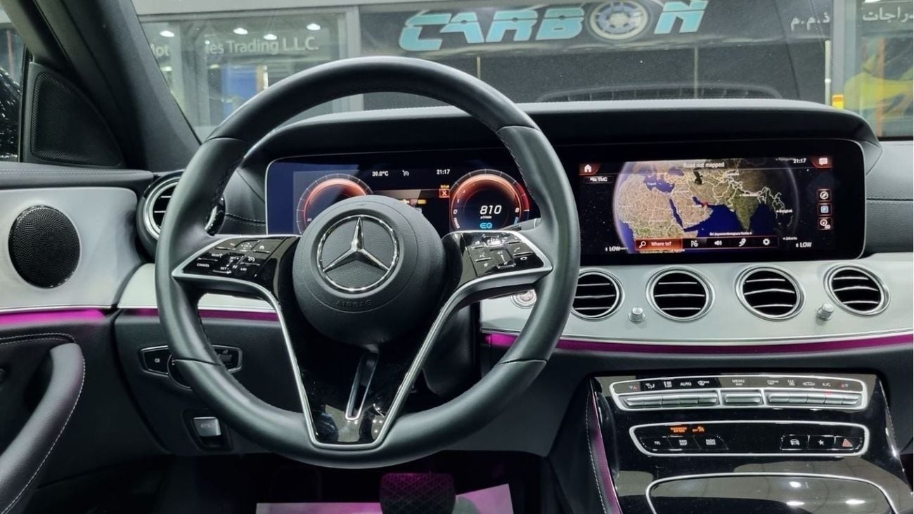 مرسيدس بنز E300 MERCEDES E300e 2023 IN IMMACULATE CONDITION WITH ONLY 13K KM WITH 3 YEARS WARRANTY FOR 219K AED