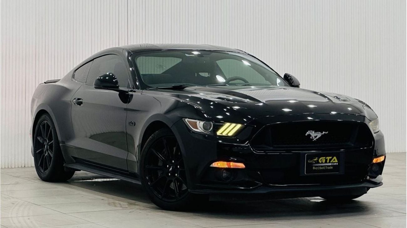 Ford Mustang 2016 Ford Mustang GT Premium Manual Transmission, Full Ford Service History, GCC