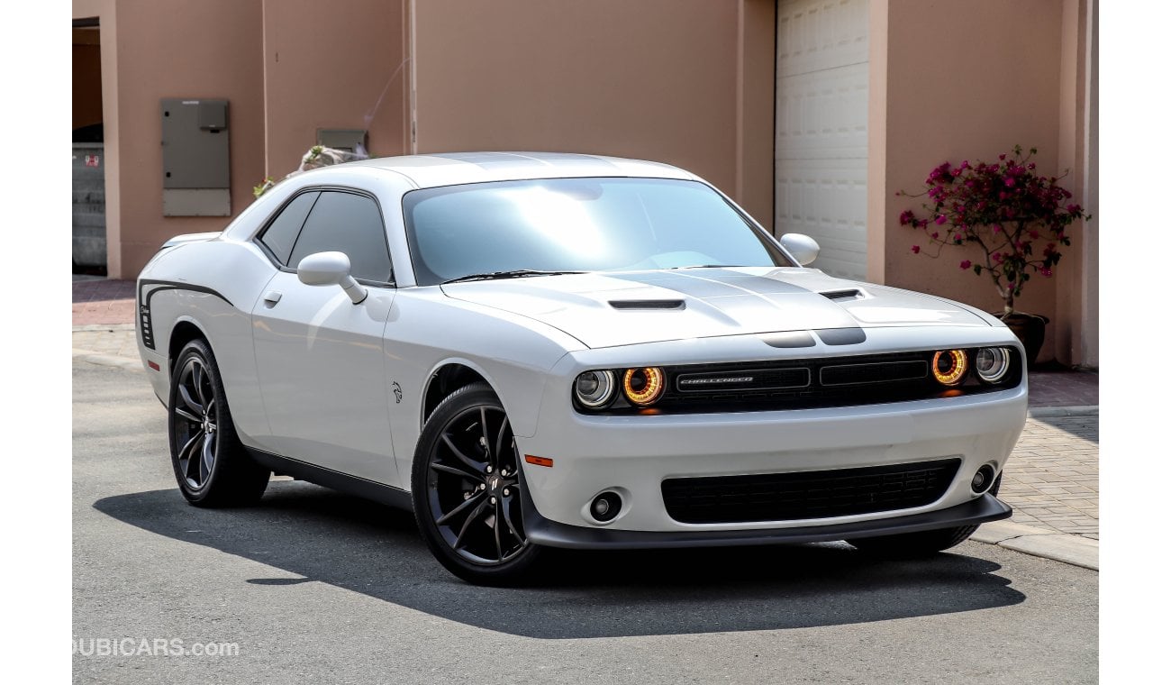 Dodge Challenger SXT 2017 GCC Warranty with Zero Down-Payment.