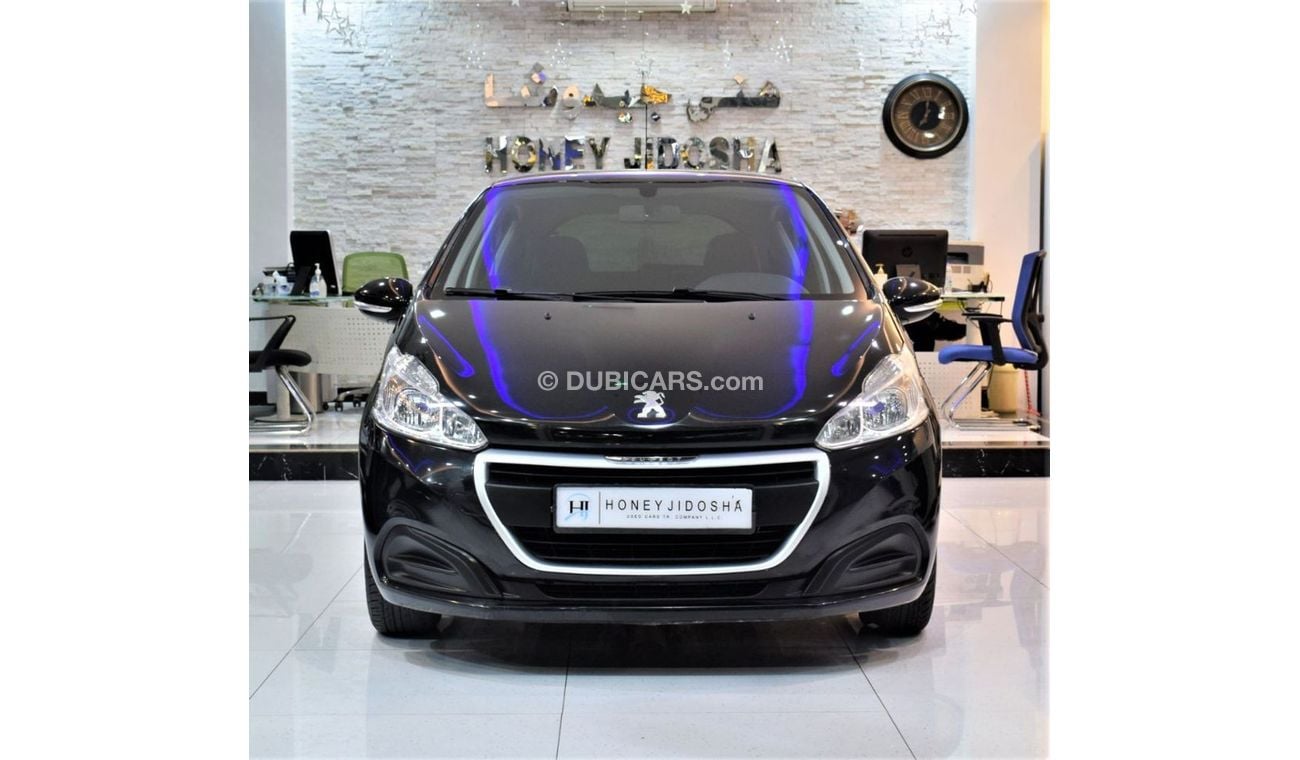 Peugeot 208 EXCELLENT DEAL for our Peugeot 208 2016 Model in Black Color GCC Specs