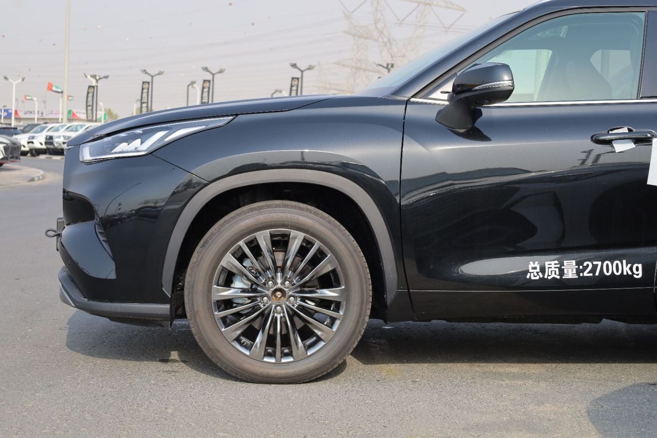 تويوتا هايلاندر Automatic . Hybrid . SUV/Crossover . All Wheel Drive . 7 Seats . 5 Doors ▾ Brand new 2026 Toyota Highlander Limited E-Four Hybrid 2.5L, Chinese Specs. Premium top-tier trim fe