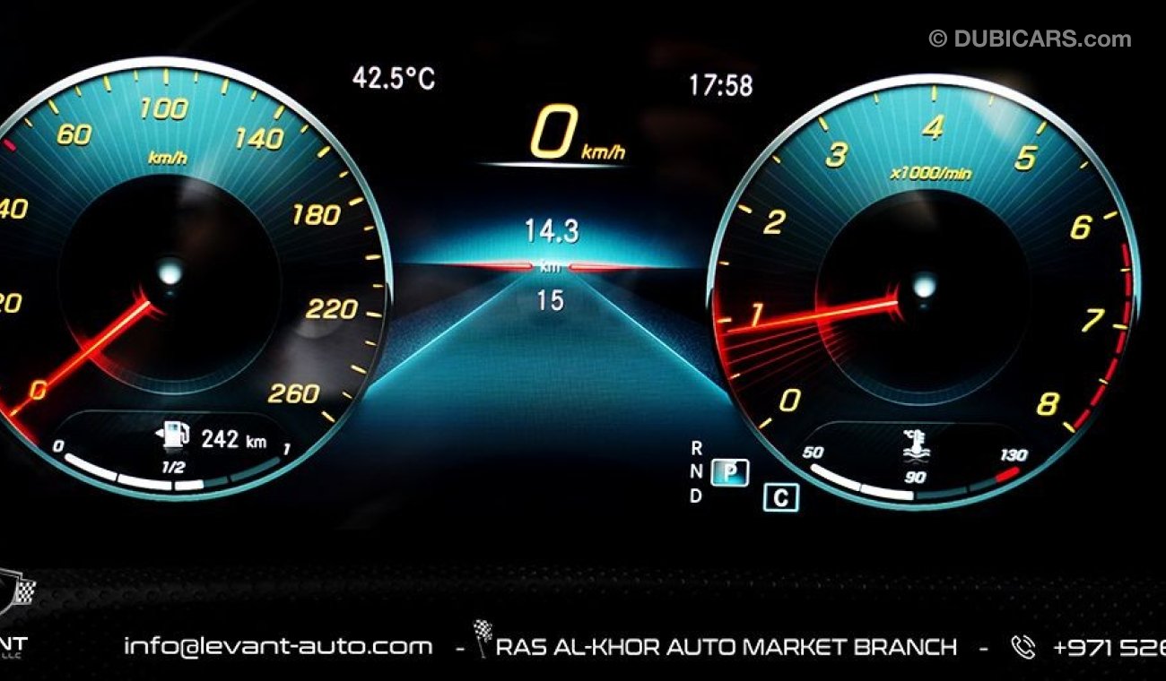 مرسيدس بنز A 200 BRAND NEW - 2022 - MERCEDES A200 - UNDER WARRANTY FROM MAIN DEALER - WITH ATTRACTIVE PRICE