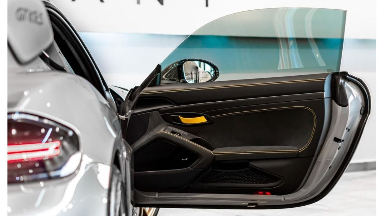 Porsche 718 Cayman 2023 Porsche Cayman GT4 RS, 2025 Porsche Warranty, Weissach Package, Low KMs, GCC