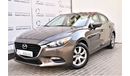 Mazda 3 AED 879 PM | 1.6L S GCC DEALER WARRANTY