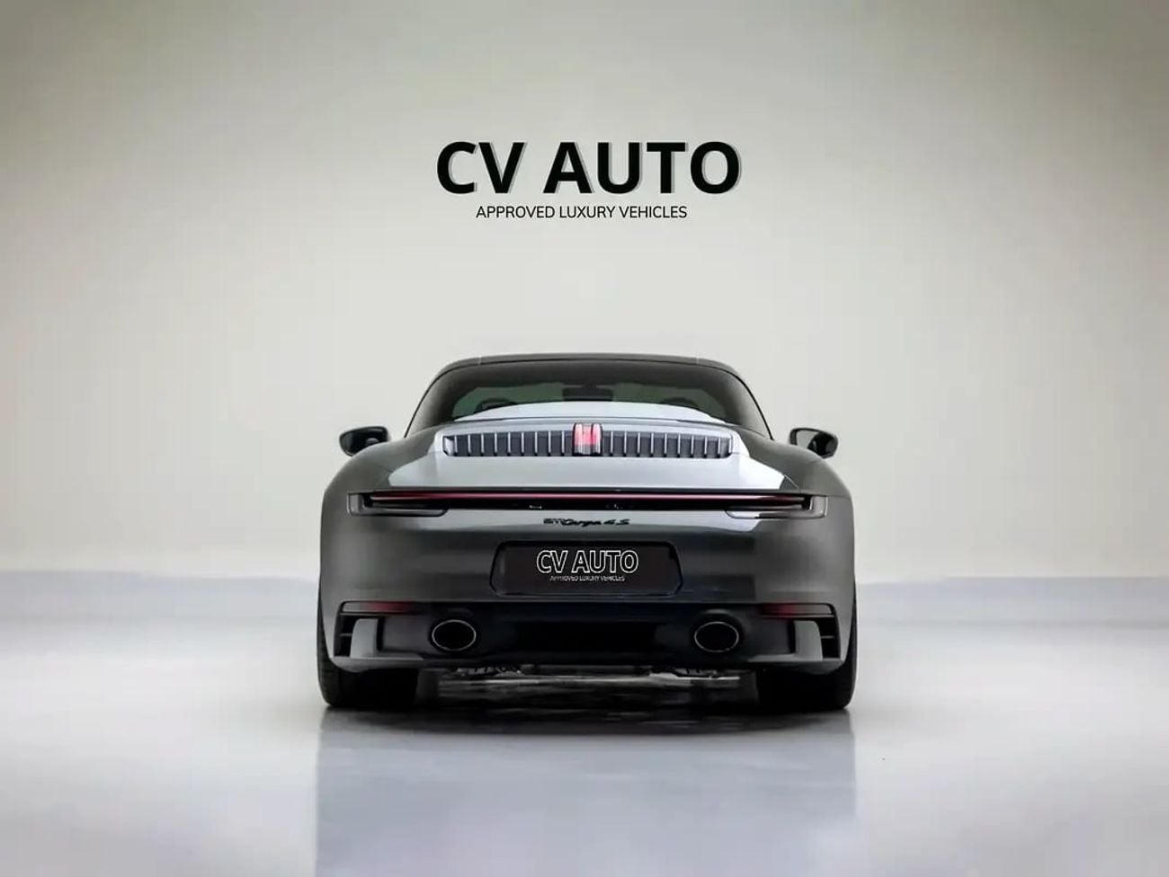 Porsche 911 TARGA 4S | With Warranty(Al Nabooda) - Full Dealer Service History