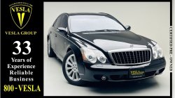 Maybach 57 S57- MAYBACH - LIMOUSINE + V12 + FULL CARBON INTERIOR + CHROME COMAND + PERFECT CONDITION / 2007 /