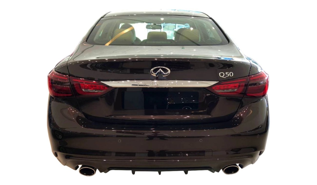 Infiniti Q50 2.0t Luxe 2019 Model with 3 Years or 100,000KM GCC Warranty!!