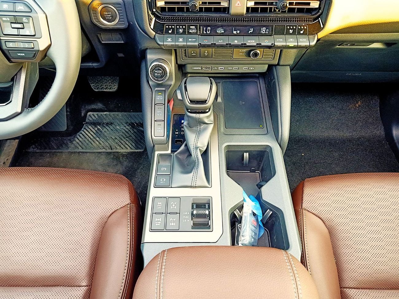 Toyota Prado Toyota Prado Adventure 2.8l diesel A/T 4WD White color inside Brown 2026 Model