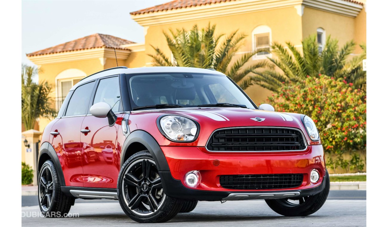 Mini Cooper Countryman 2 Y Warranty!  GCC - AED 1,514 per month - 0% Downpayment